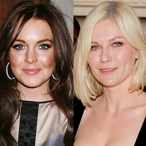 Lindsay Lohan, Kirsten Dunst Lindsay Lohan, Kirsten Dunst